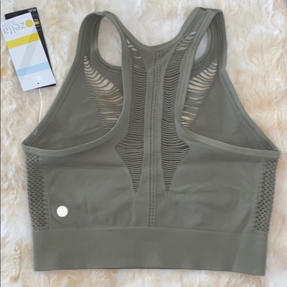 ZELLA BODY Natura Longline Sports Bra Size L - Picture 5 of 8